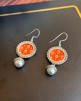 Raktambari Pichwai Earrings