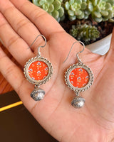 Raktambari Pichwai Earrings