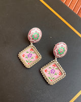 Sampoorna Pichwai Earrings