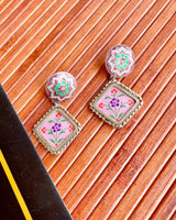 Sampoorna Pichwai Earrings