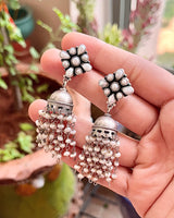 Moti Jhoomar Earrings