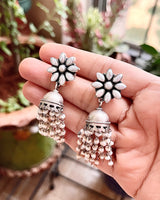 Moti Jhoomar Earrings