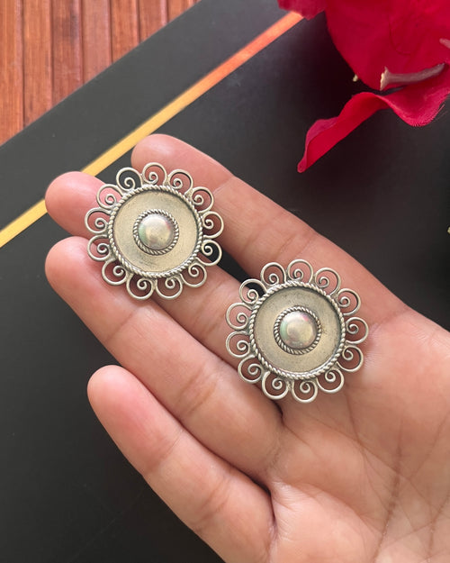 Mandala Studs