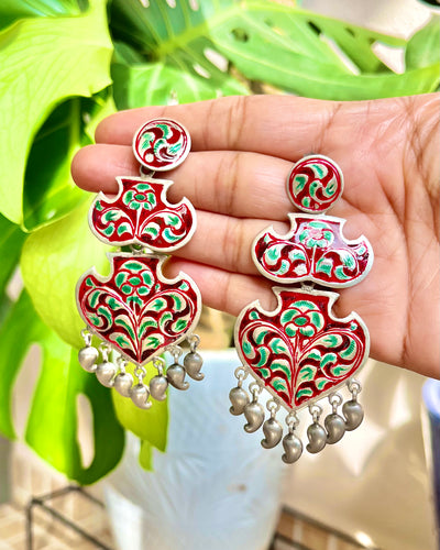 Upavan Meenakari Earrings