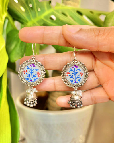 Pakeezah Pichwai Jhumka