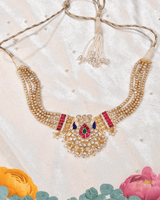 Aparajita Necklace with Earrings